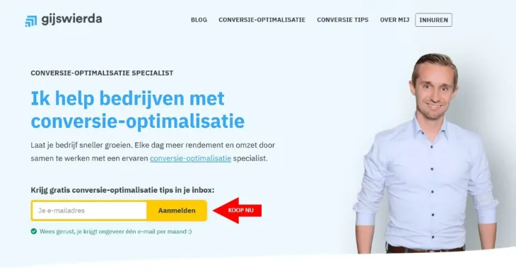 slecht voorbeeld richtingaanwijzer