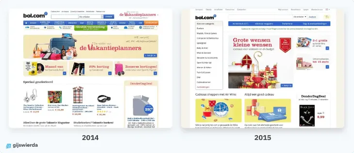 bol.com redesign