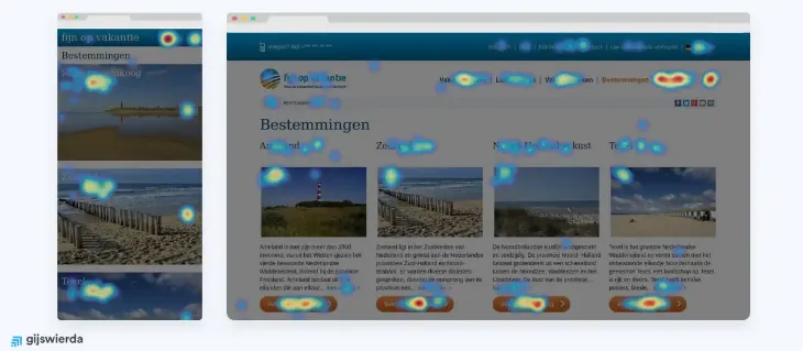 desktop clickmap