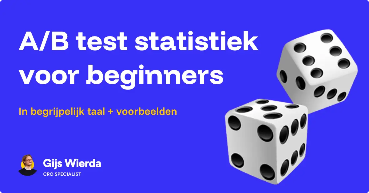 A/B test statistiek voor beginners