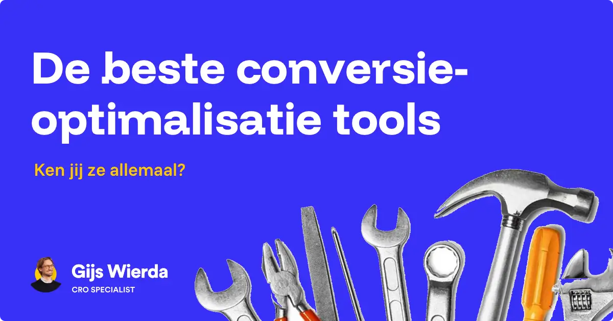 De beste conversie-optimalisatie tools (2026)