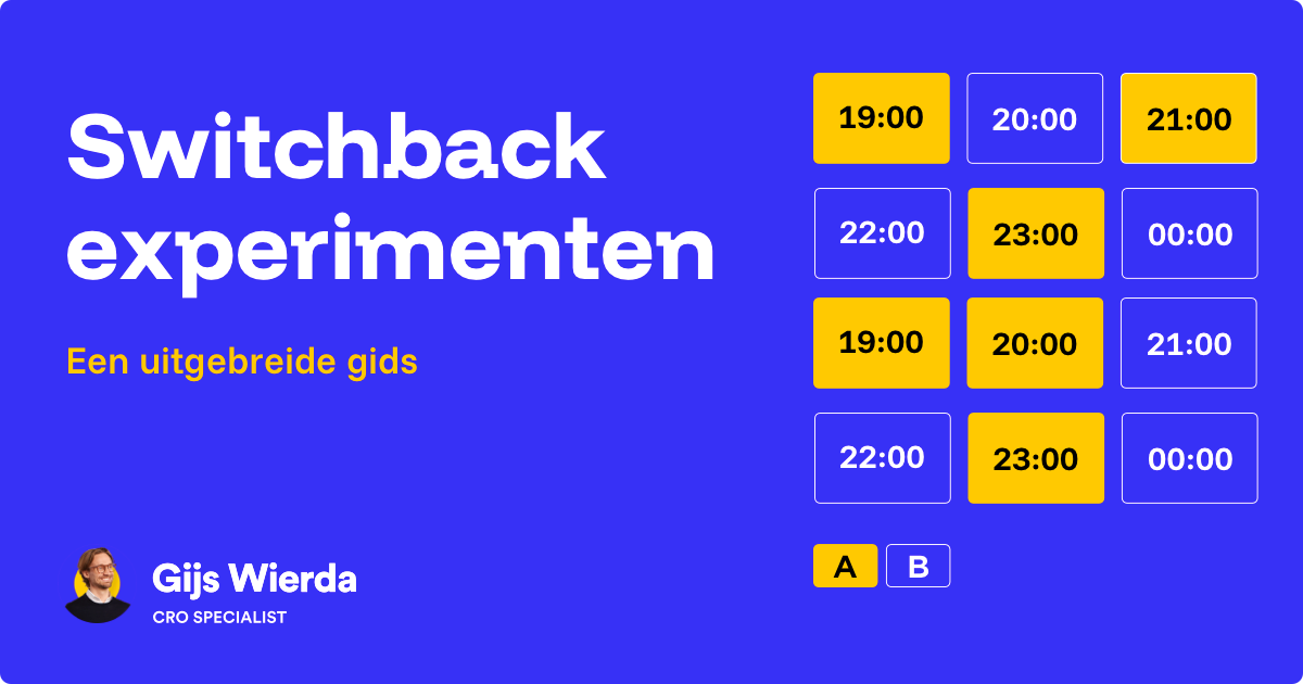 Switchback experimenten: een complete gids