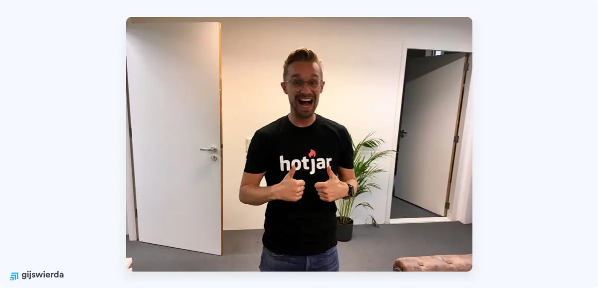 hotjar t-shirt