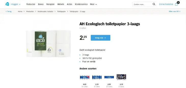 Voorbeeld psychologische prijzen