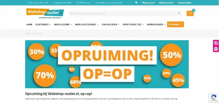 Geef een reden voor de korting